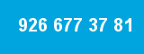 926 677 37 81 926 677 37 81